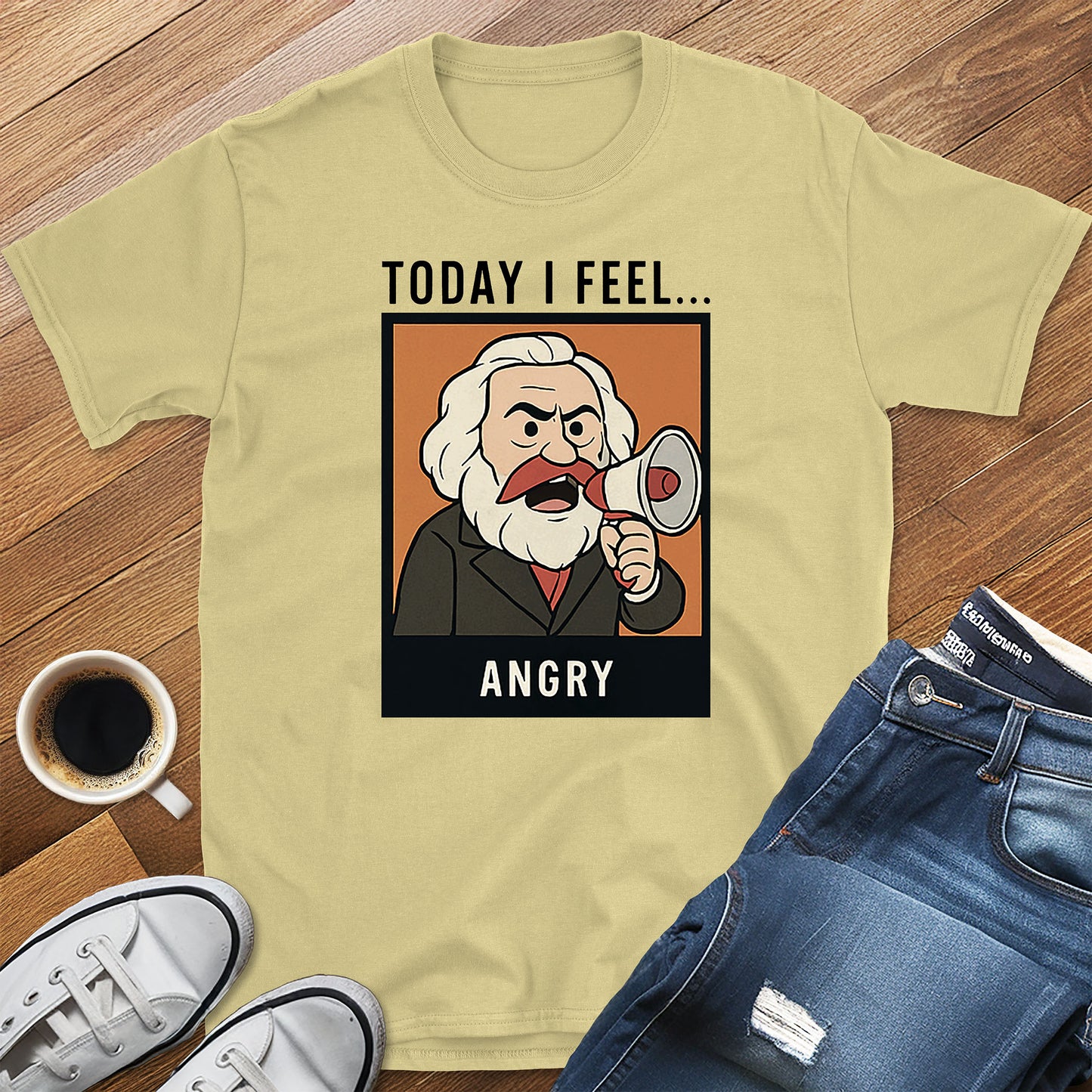 Today I Feel... Angry – Karl Marx T-Shirt