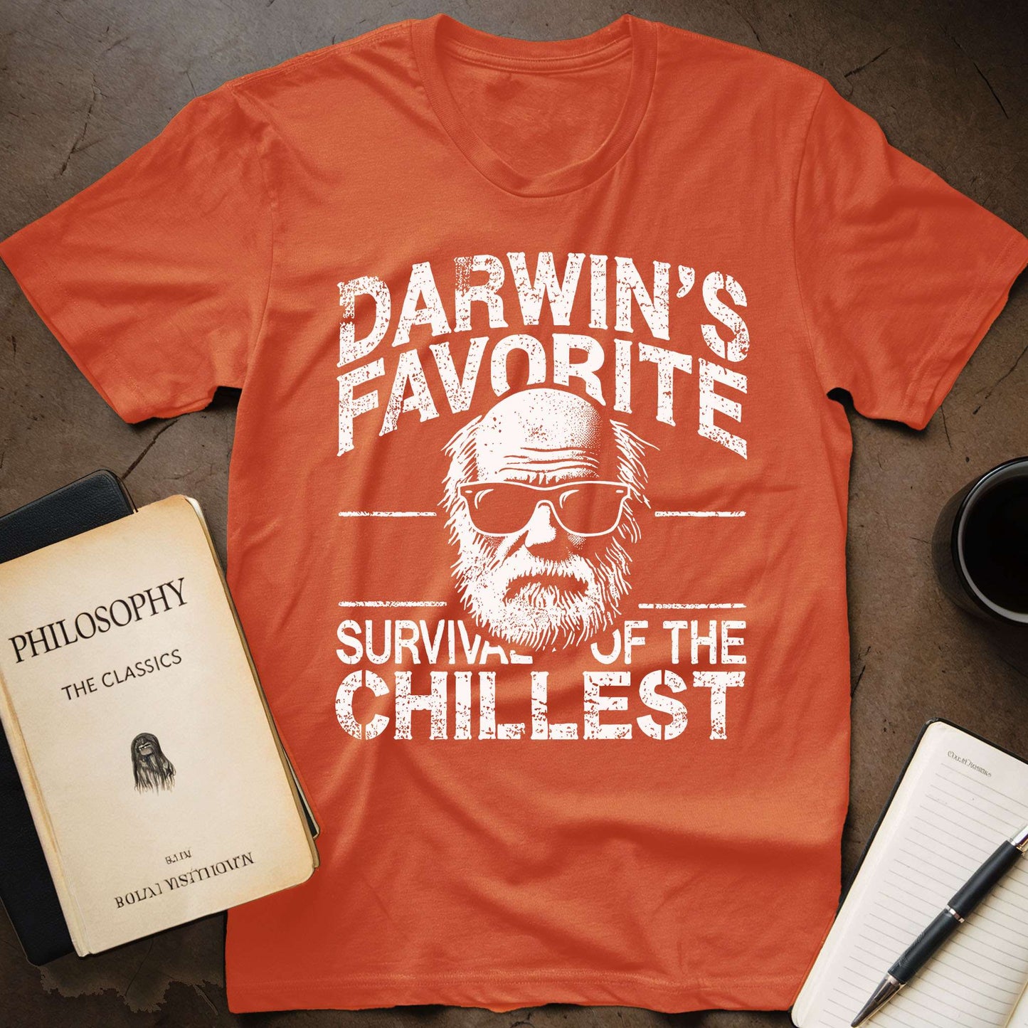 Darwin's Favorite: The Survival of the Chillest T-Shirt