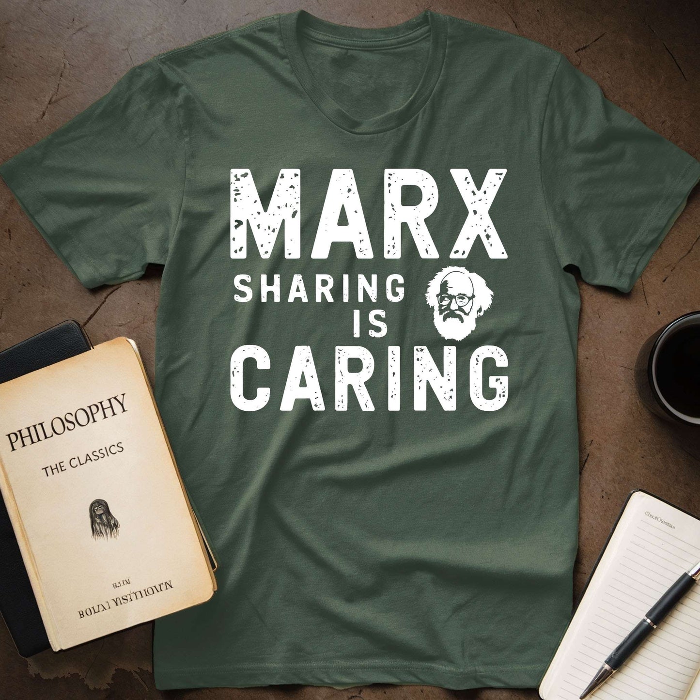 Marx Sharing Is Caring T-Shirt