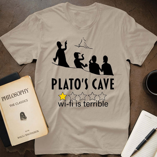 Plato's Cave: Wi-fi is Terrible T-Shirt