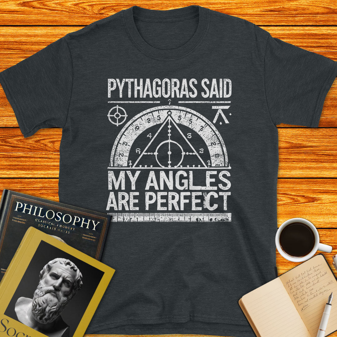 Pythagoras Said: My Angles are Perfect T-Shirt