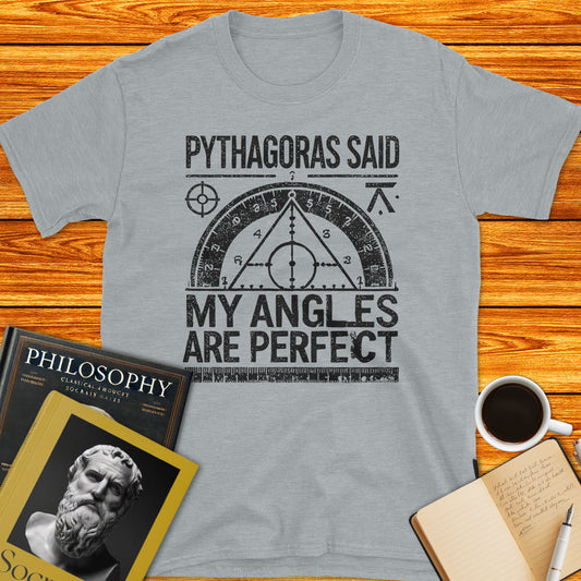 Pythagoras Said: My Angles are Perfect T-Shirt